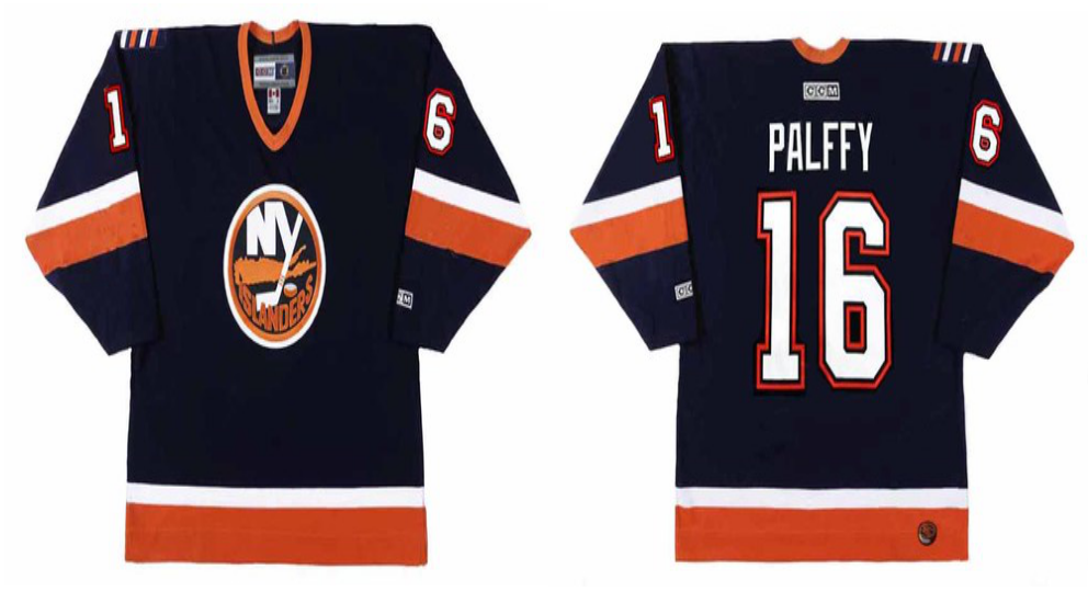 2019 Men New York Islanders 16 Palffy blue CCM NHL jersey